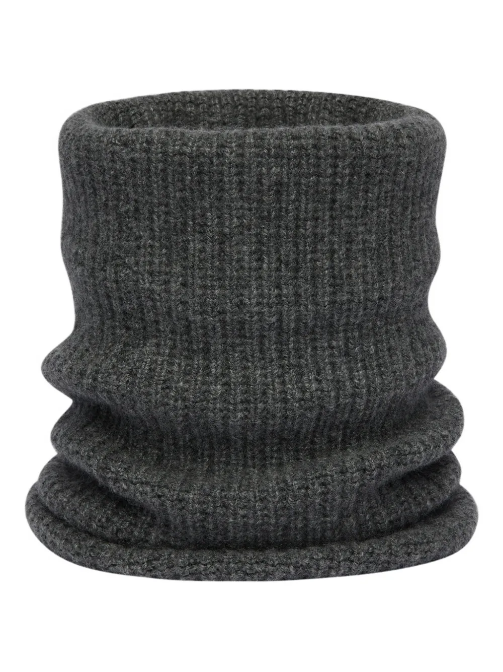 Ports 1961 ribbed knit neck warmer | Grey | Image 1