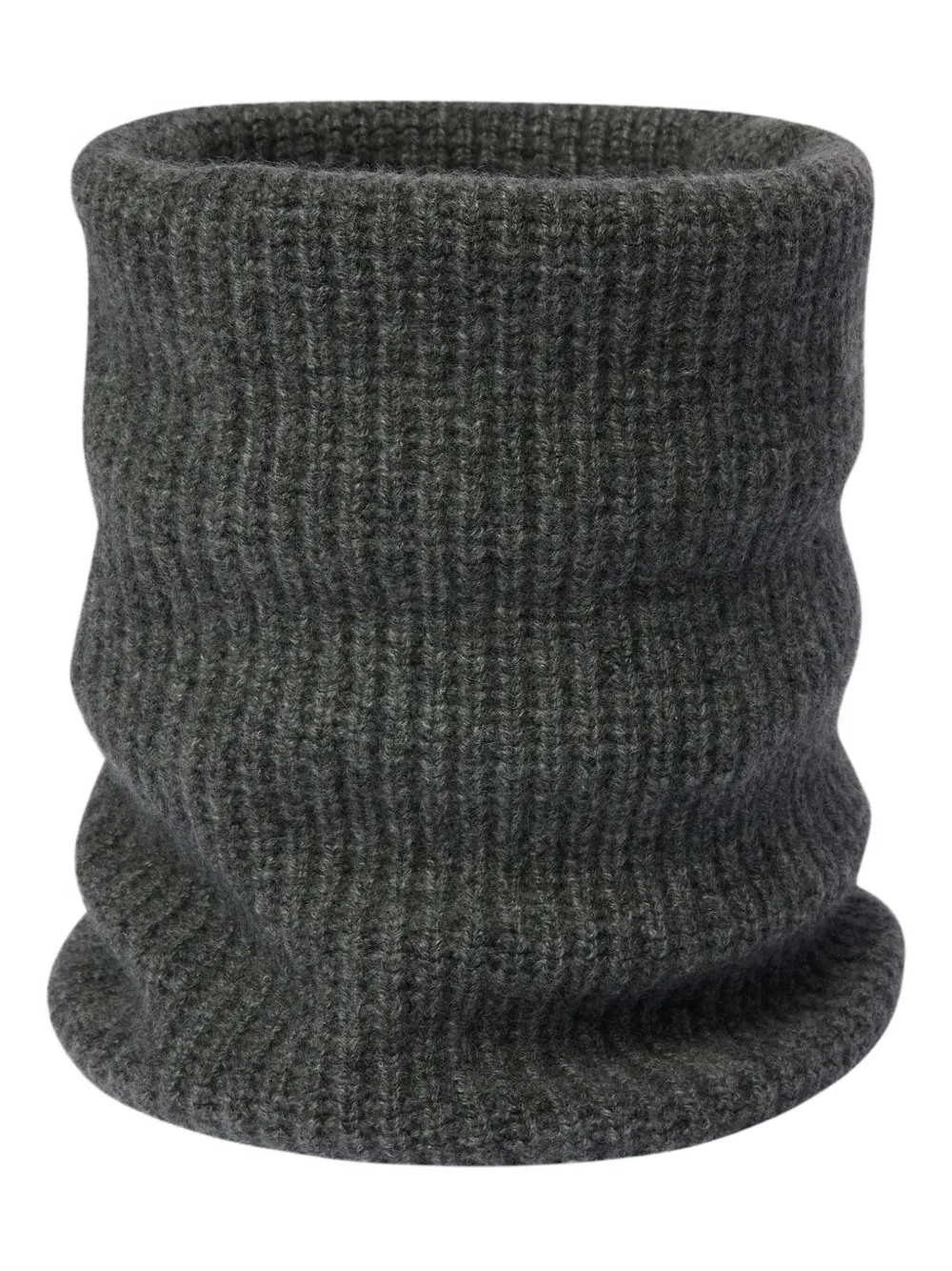 Ports 1961 Ribgebreide nekwarmer - Grijs