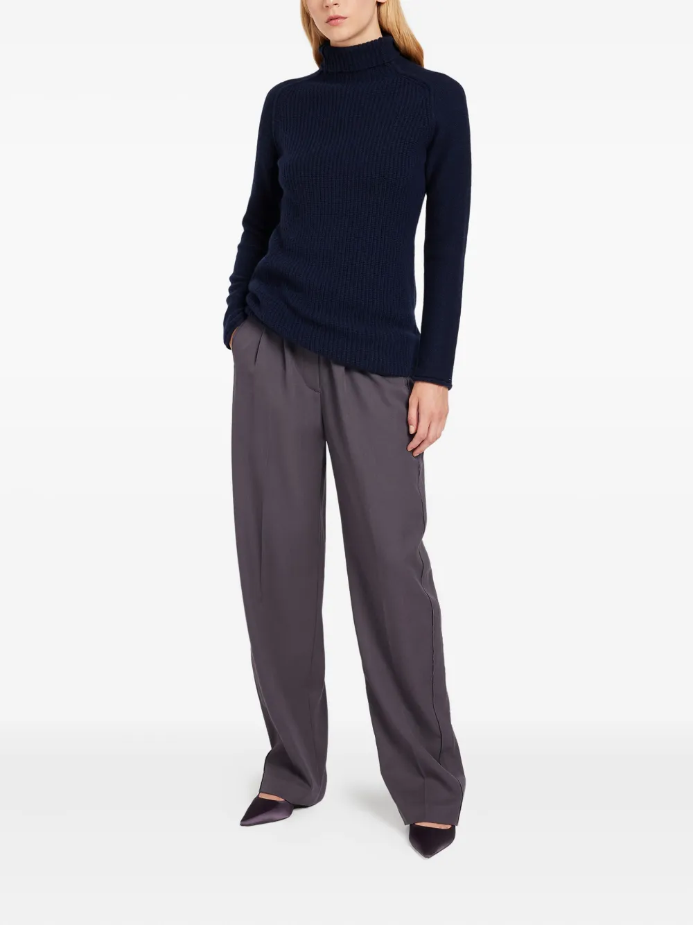 Ports 1961 ribbed-turtleneck sweater | Knitted Sweaters | Image 2