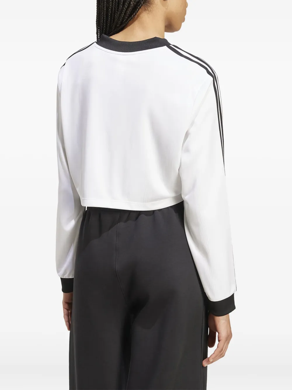 adidas three-stripe V-neck top | T-Shirts & Jersey Shirts | Image 2