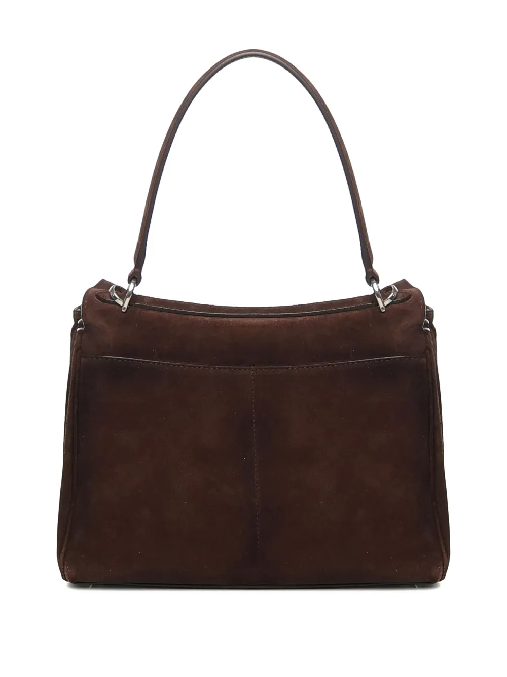 Balenciaga small Rodeo suede leather top-handle shoulder bag - Bruin
