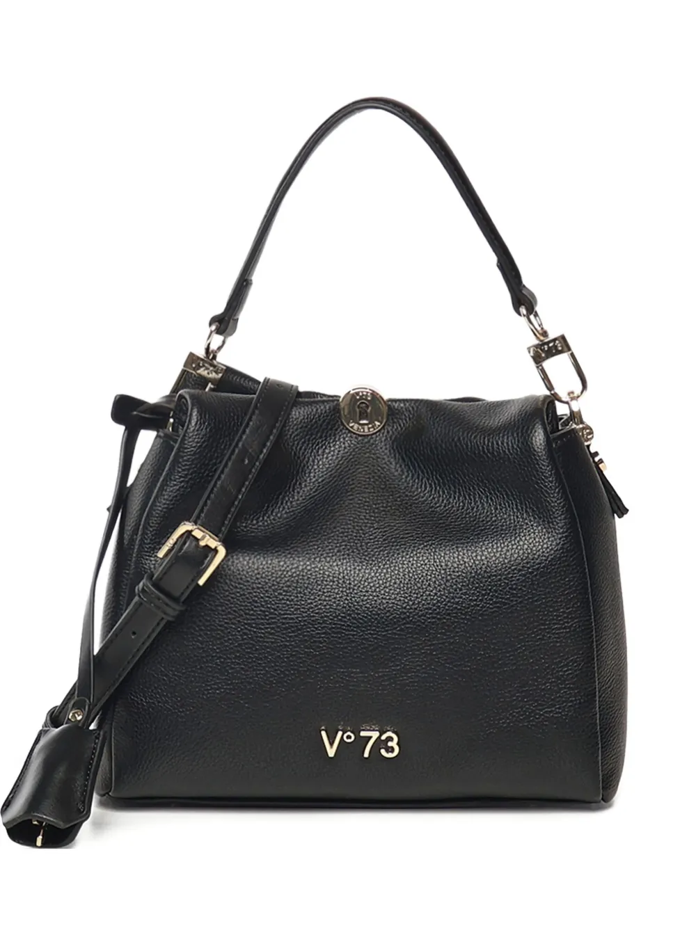 V°73 Keira logo-plaque shoulder bag | Black | Image 1