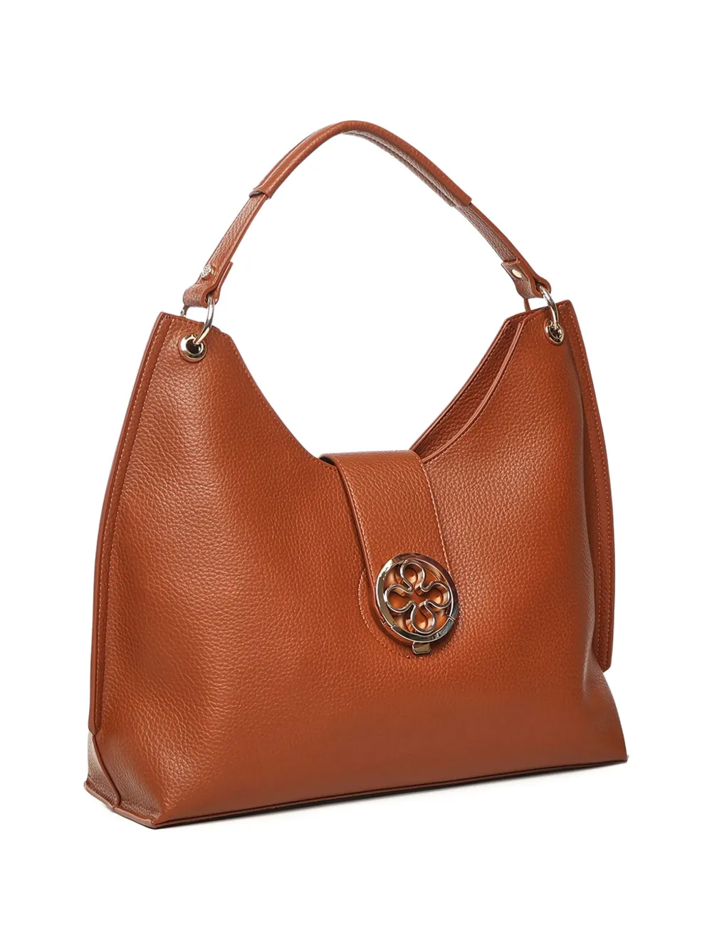 V°73 Federica V logo-plaque shoulder bag | Brown | Image 1