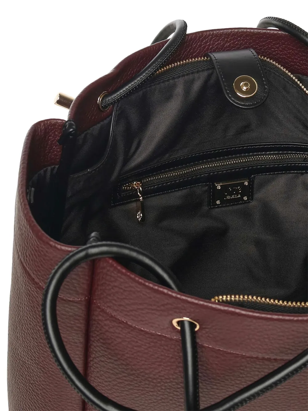 V73 Cortina Embroidered-lettering Tote Bag In Purple
