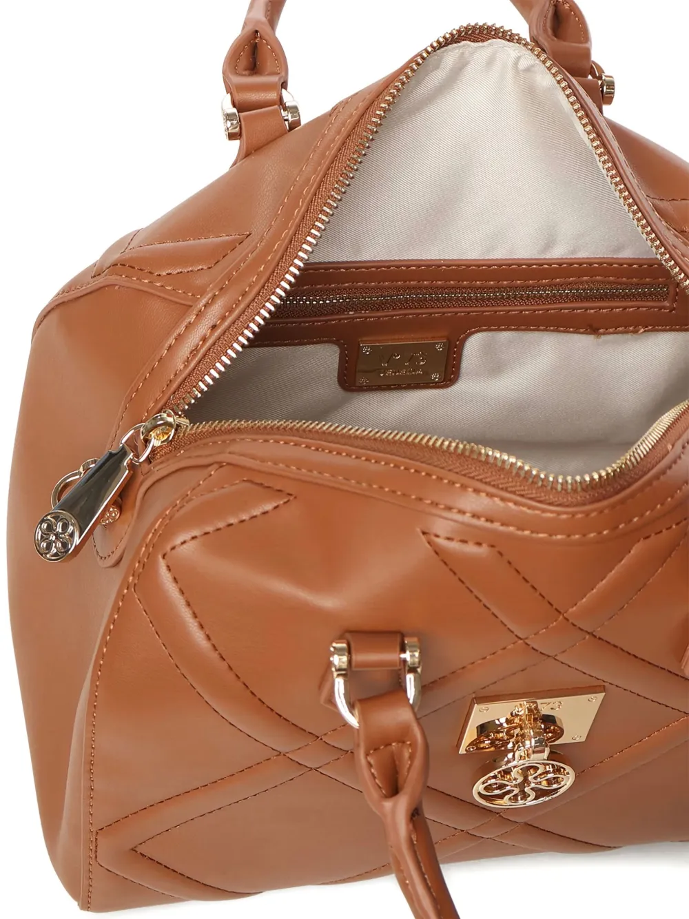 V°73 quilted-effect logo-plaque tote bag | Image 2