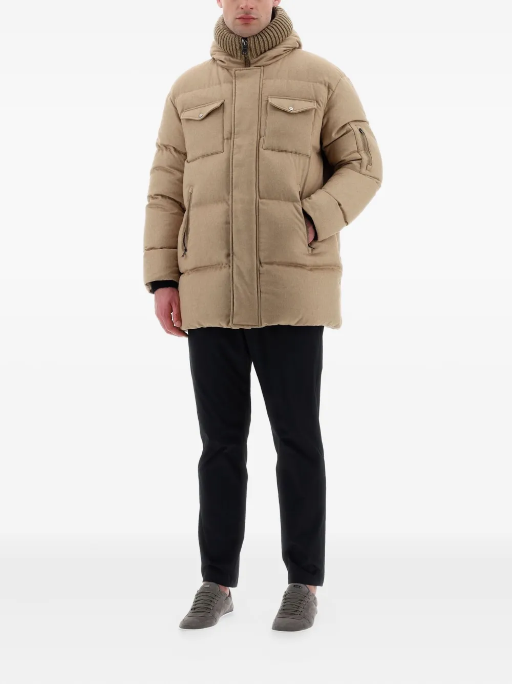 Herno Jack met capuchon Beige