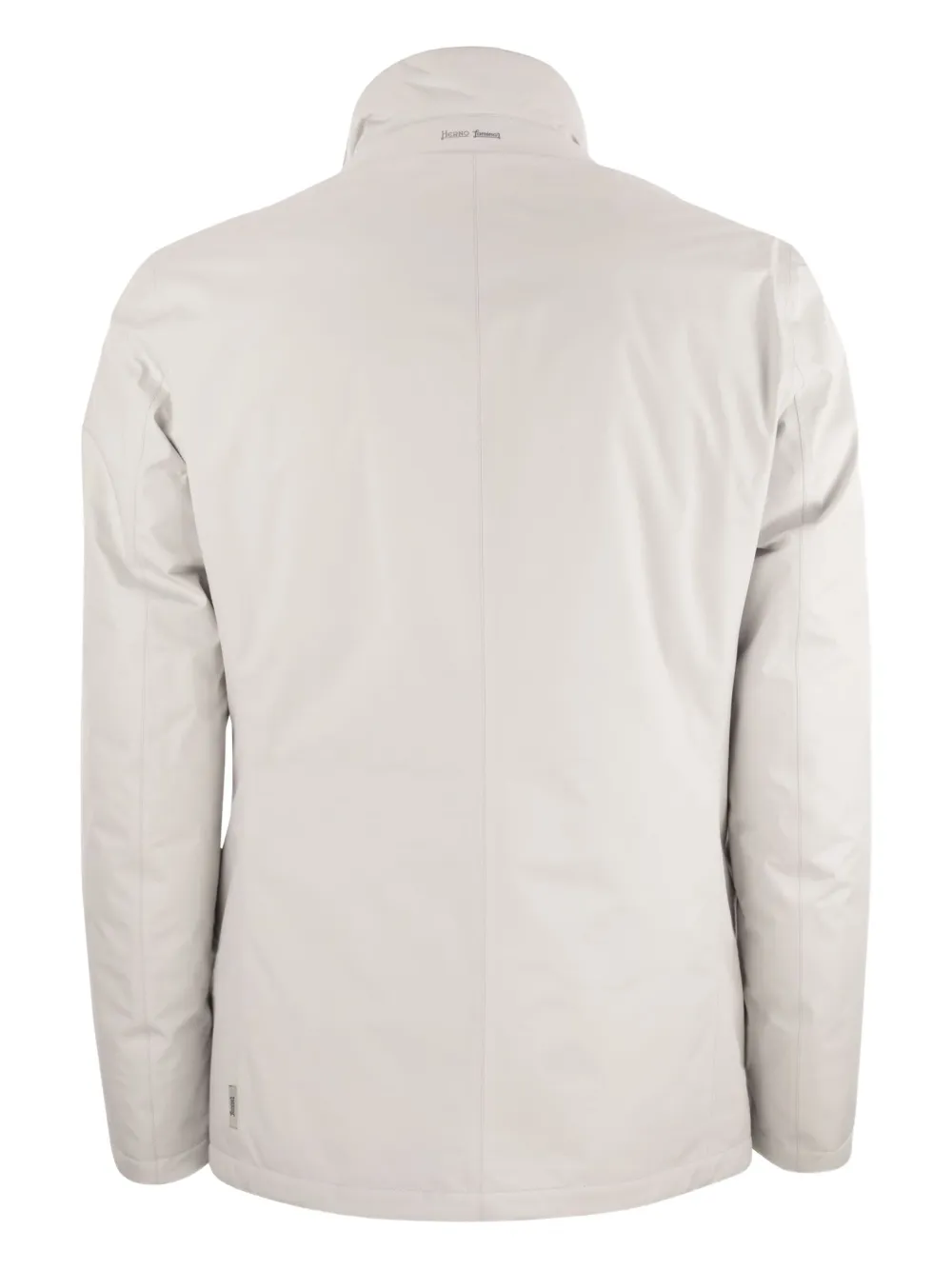 Herno Blazer met enkele rij knopen Beige