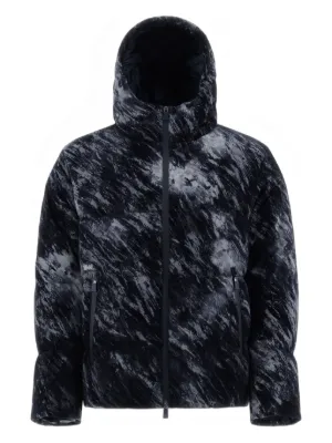 Supreme x The North Face Bleached denim-print Mountain Jacket