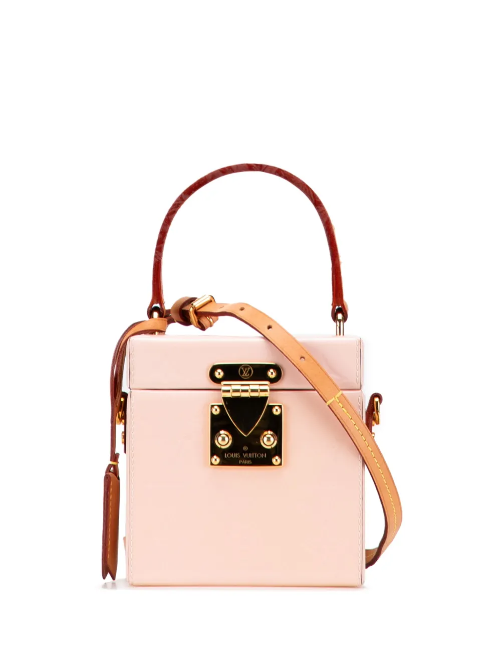 Louis Vuitton Pre-Owned 2019 Monogram Vernis Bleecker Box vanity bag - Louis Vuitton Pre-Owned 2019 Monogram Vernis Bleecker Box vanity bag -