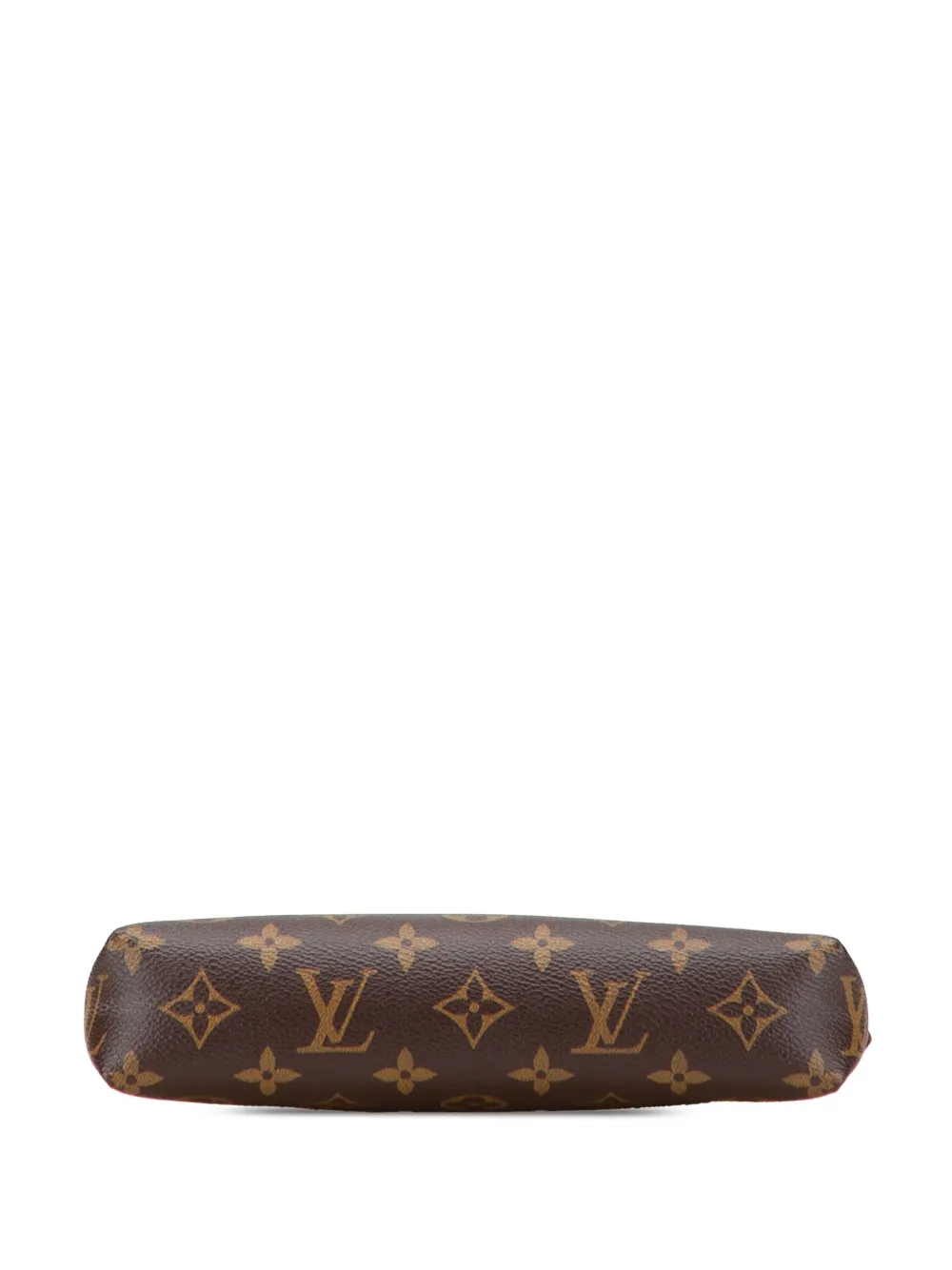 Pre-owned Louis Vuitton 2017 Monogram Pallas Clutch Satchel In Brown