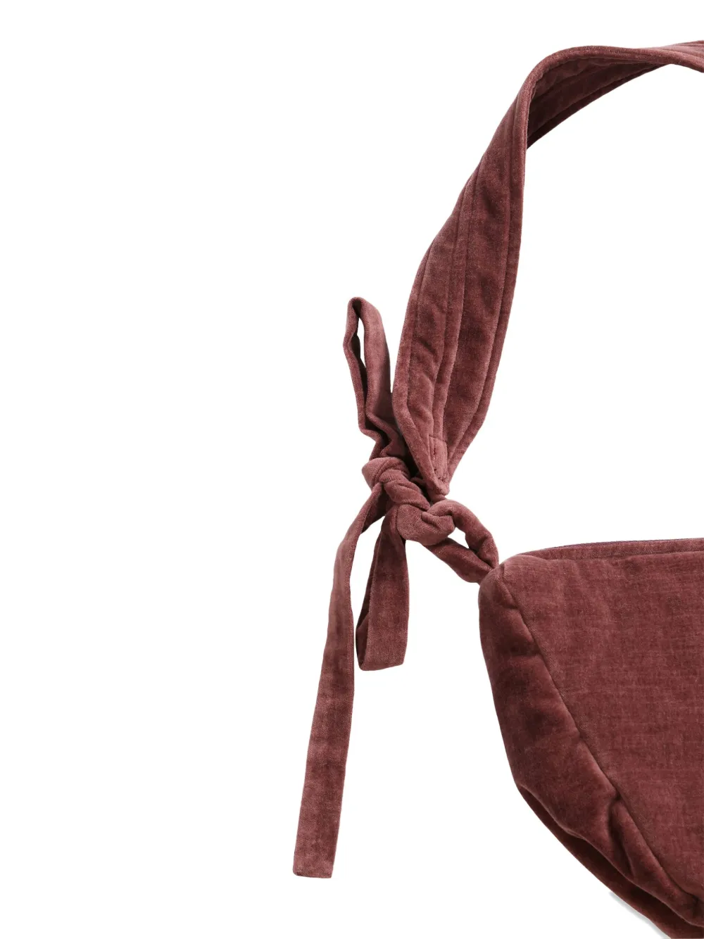 Casey Casey Quilted Tie-detail Satchel In Red