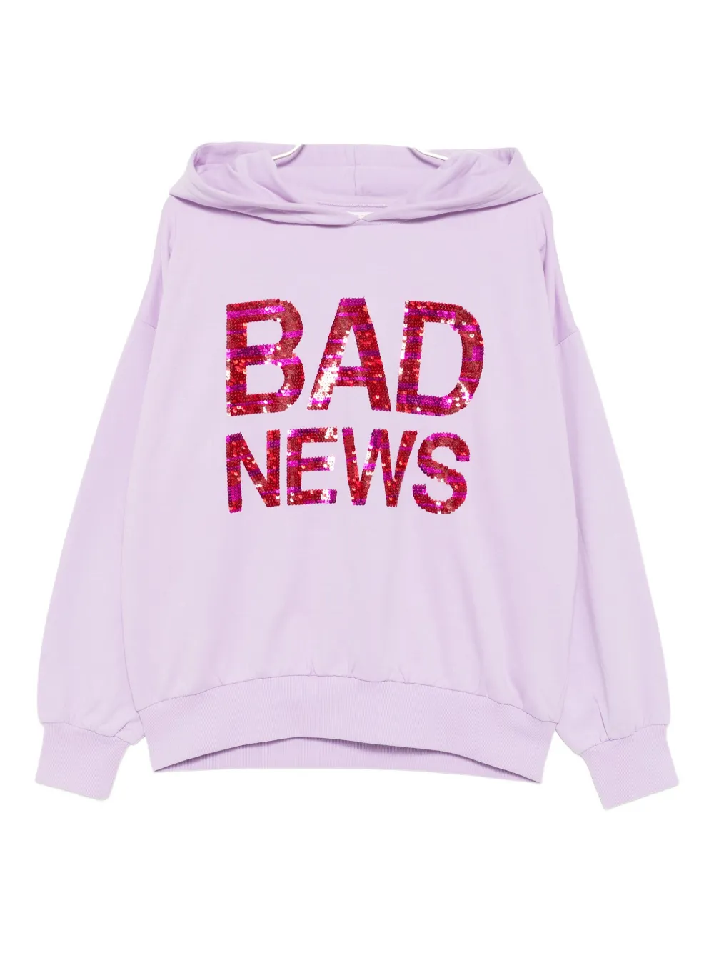 Ashish Bad News パーカー - パープル Ashish Bad News パーカー - パープル