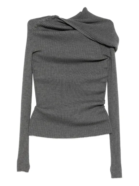 Jean Paul Gaultier halterneck knit top
