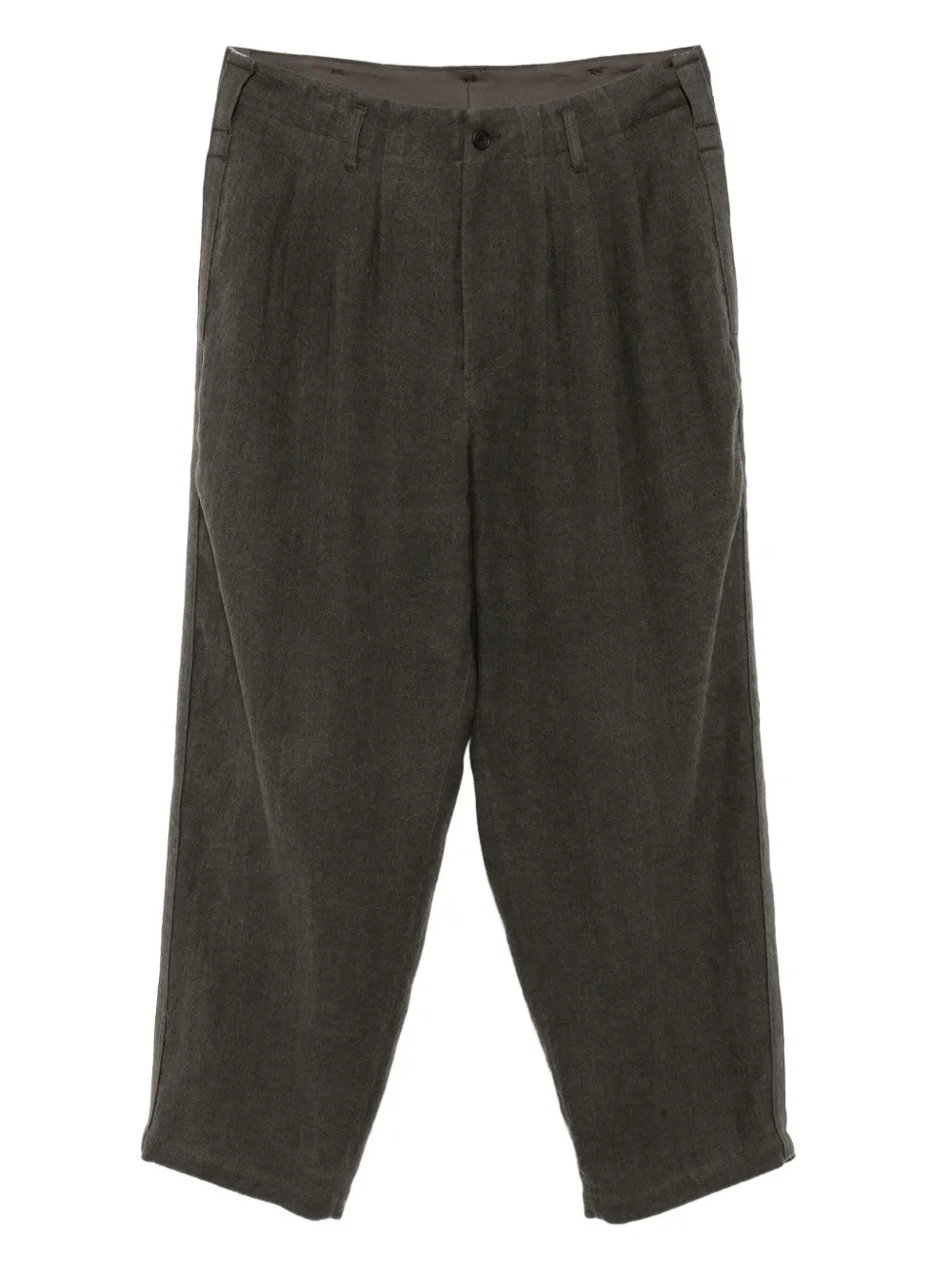 Y's cupro trousers | Grey | Image 1
