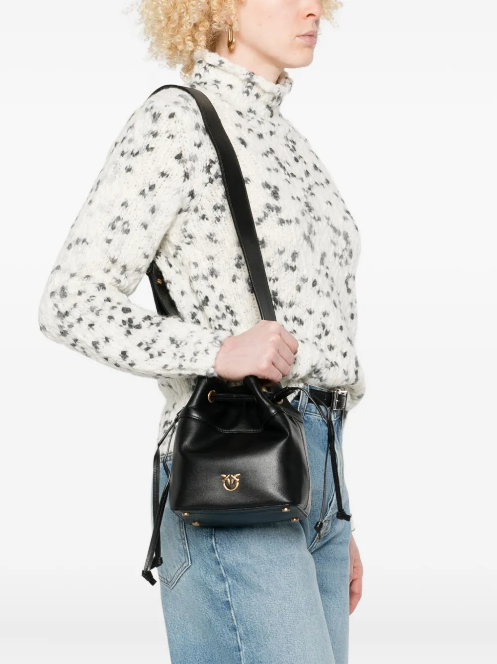 PINKO love birds bucket bag | Image 2