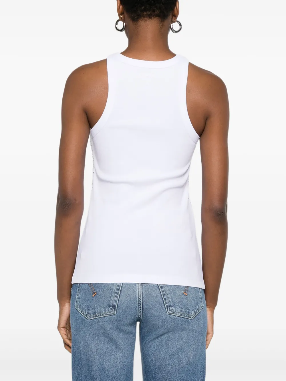 PINKO Mouwloze top Wit