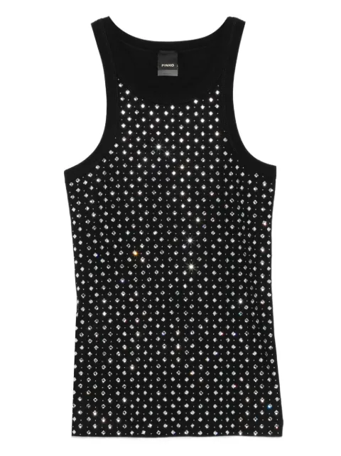 PINKO crystal-embellished tank top