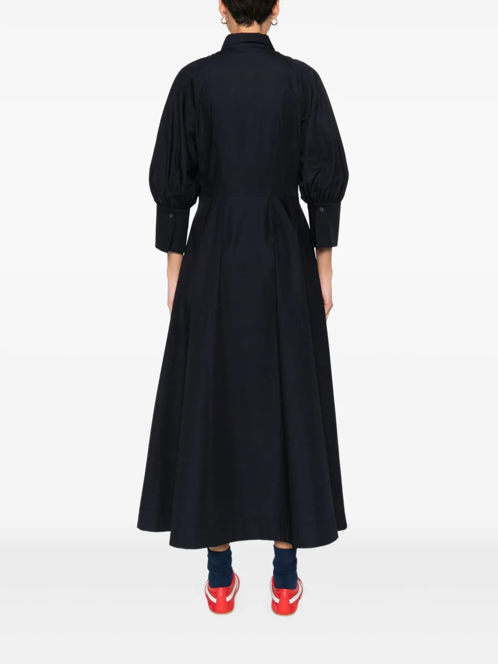 PINKO Jurk met pofmouwen Zwart