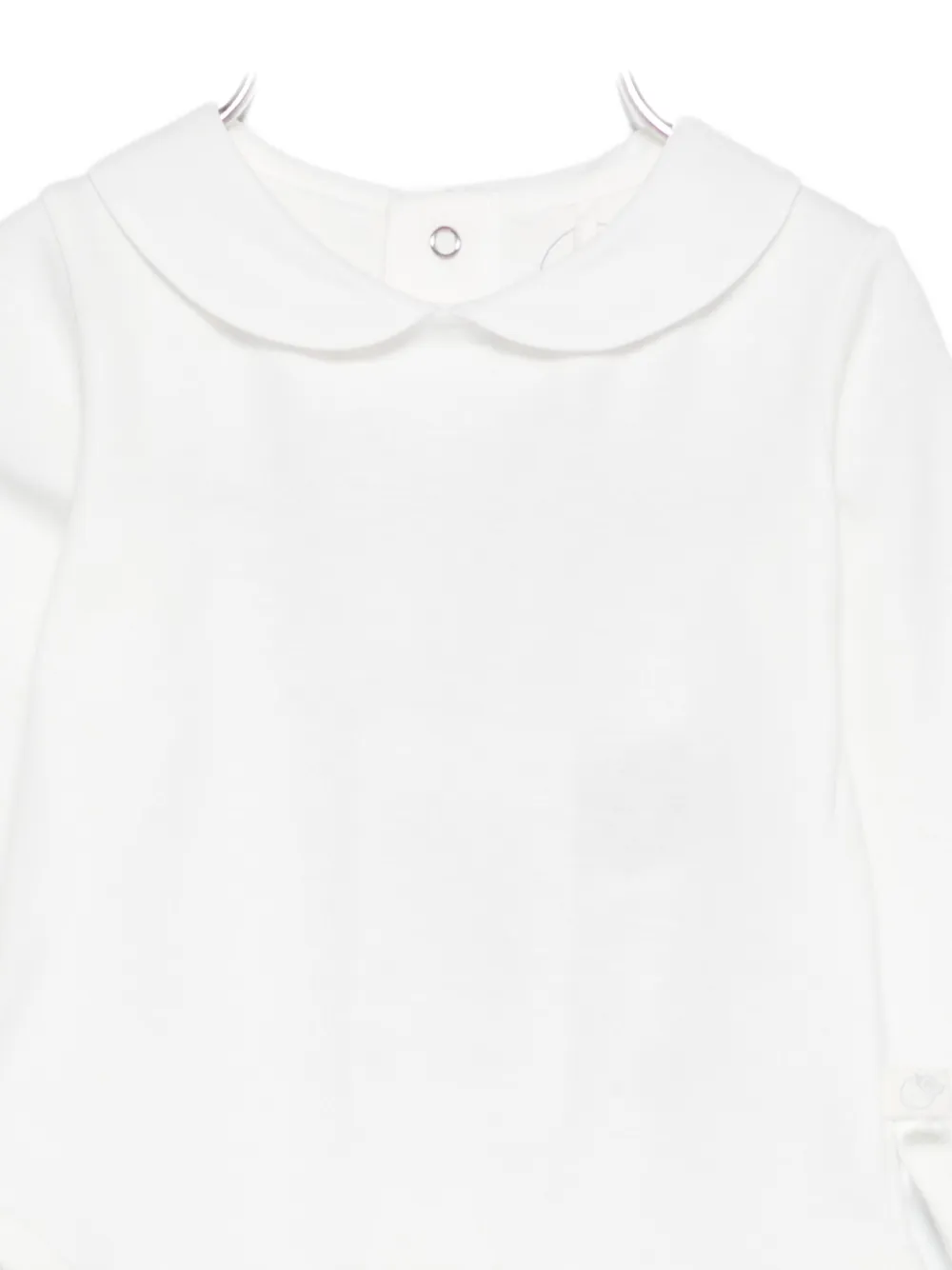 Laranjinha Peter-pan Collar Bodysuit In White