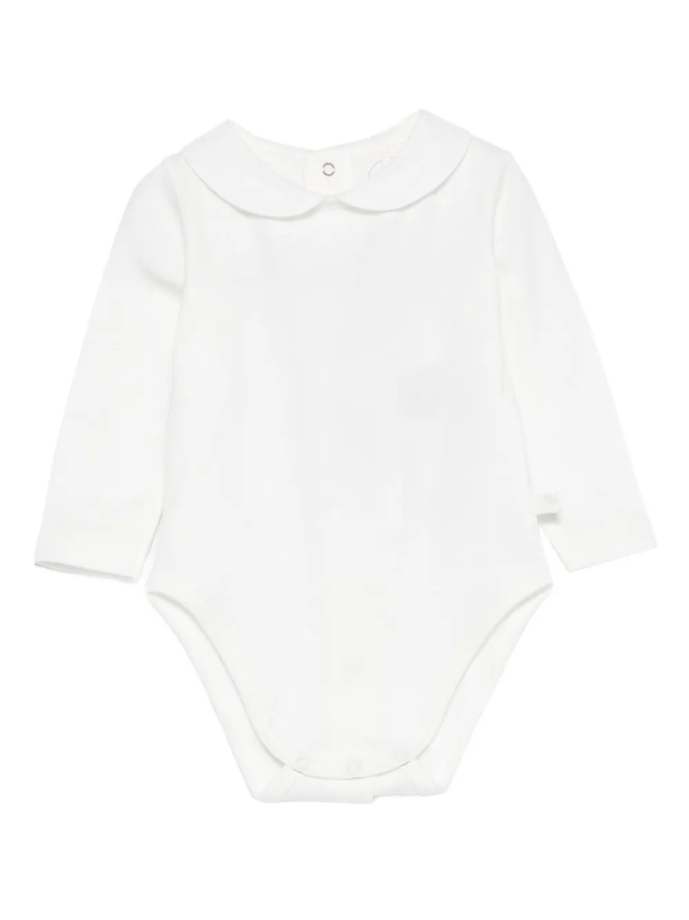 LARANJINHA Peter-Pan collar bodysuit | White | Image 1