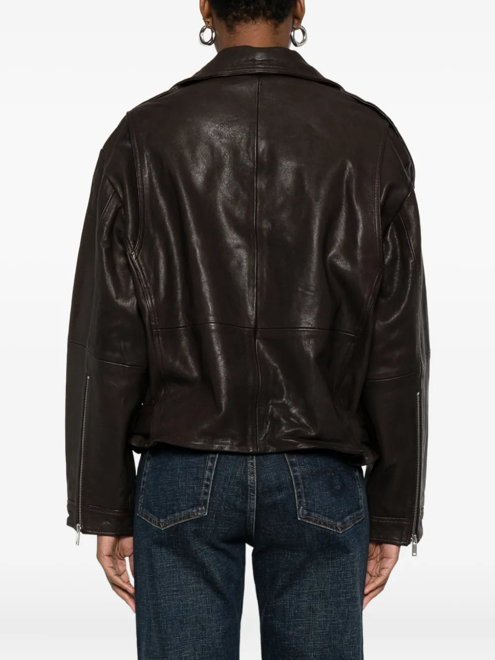 Gestuz Leren jack Bruin