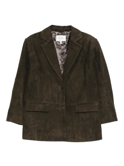 Gestuz suede blazer
