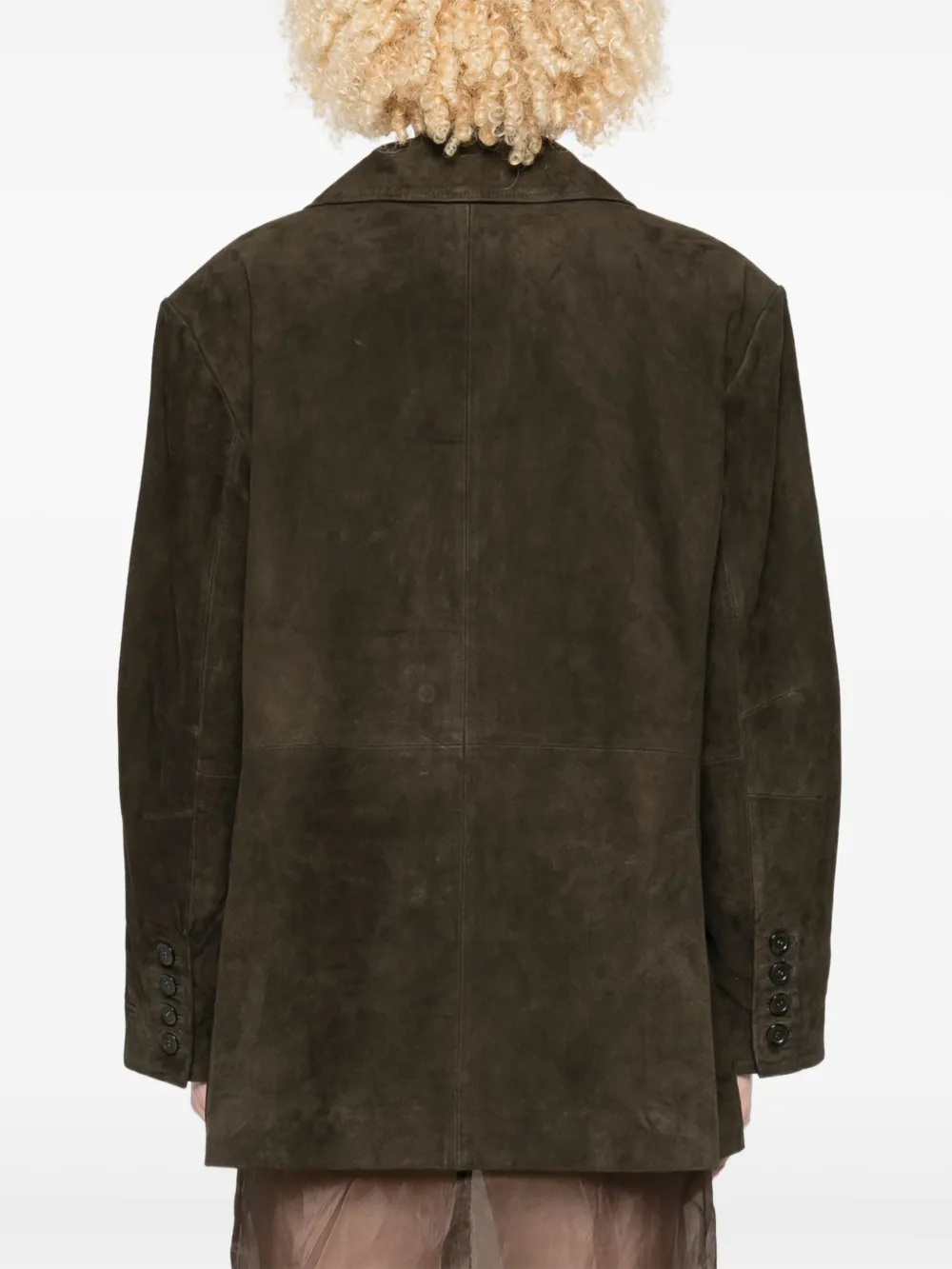 Gestuz Suède blazer Bruin