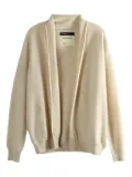 Frenckenberger Hamza shawl-collar cardigan - Neutrals