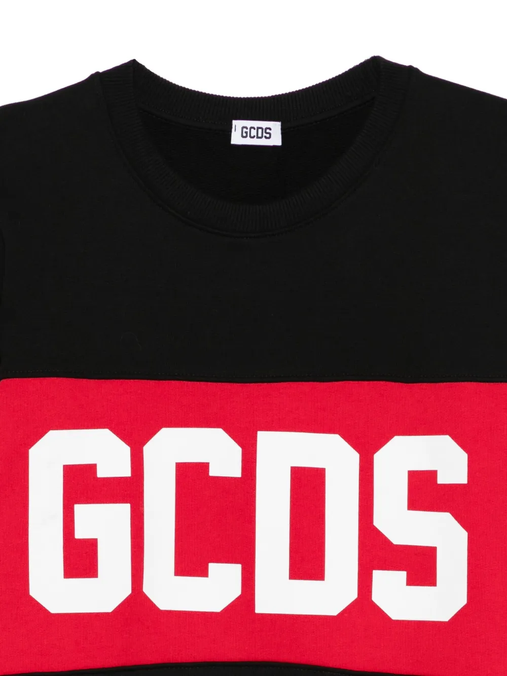 Gcds Kids Sweater met logoprint Blauw