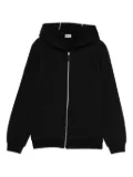 Gcds Kids zip-up hoodie - Black