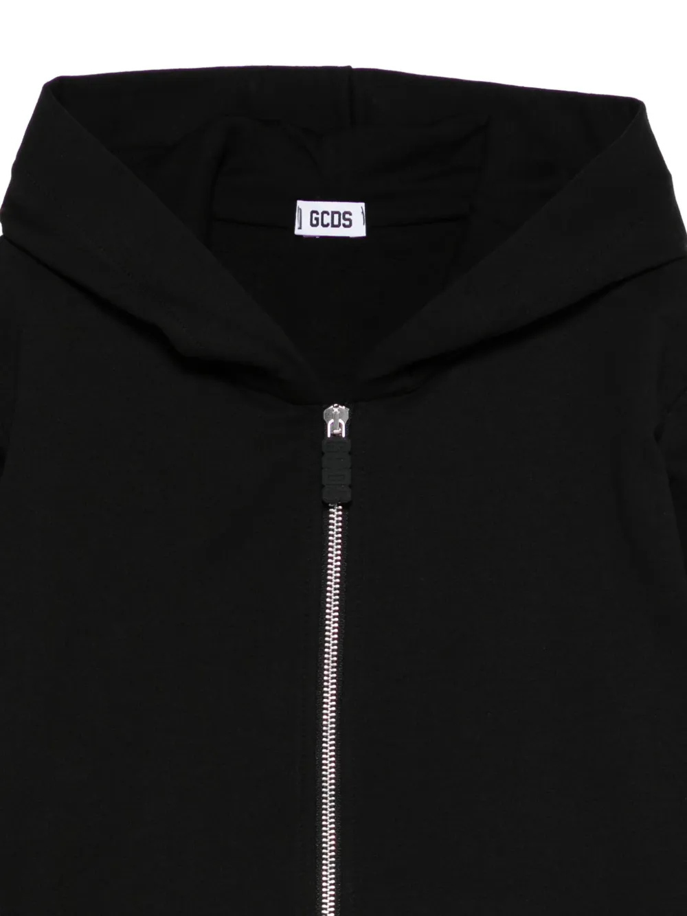 Gcds Kids Hoodie met rits Zwart