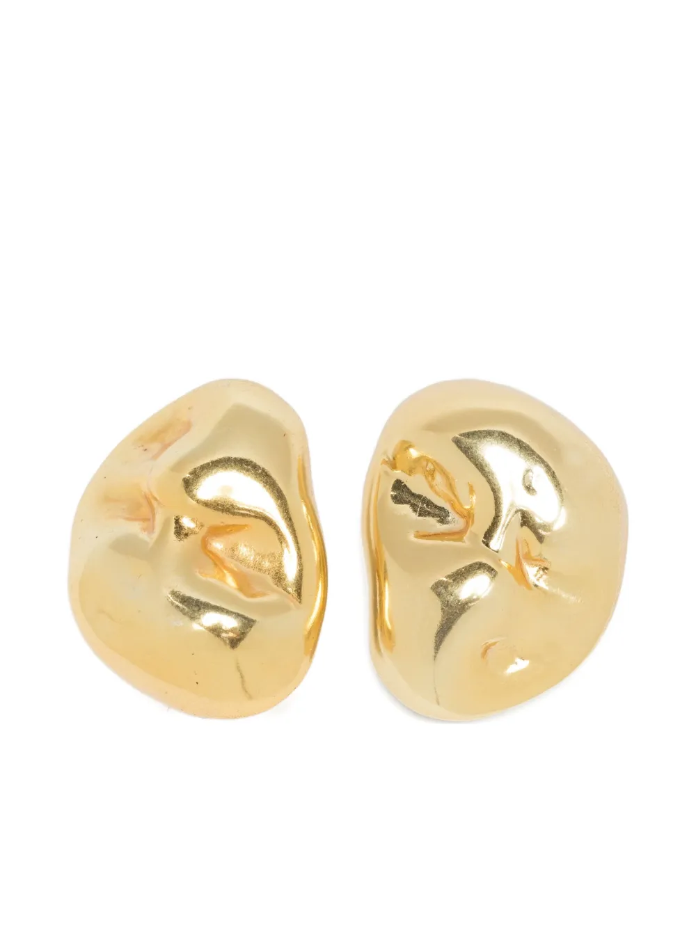 Fabiana Filippi Irregular-shape Earrings In Gold