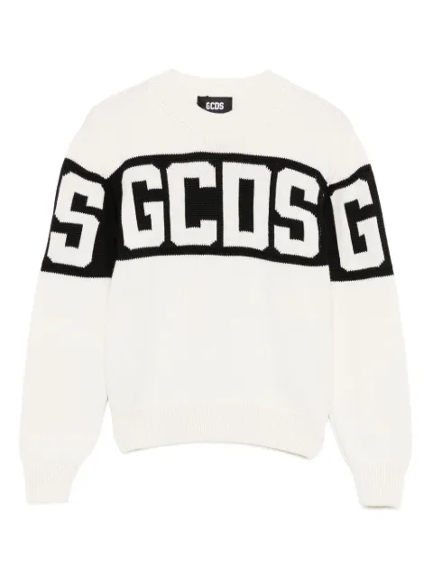 Gcds Kids logo-band sweater