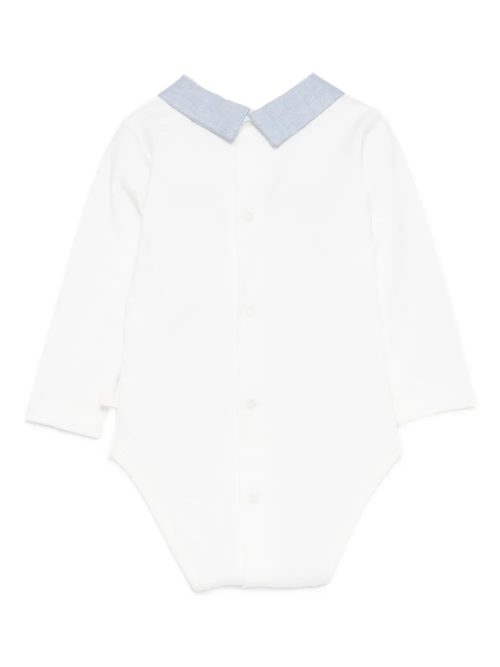 Laranjinha Peter Pan Collar Bodie In White