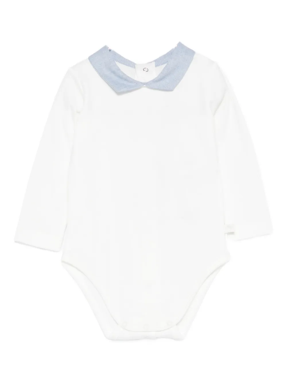 Laranjinha Peter Pan Collar Bodie In White