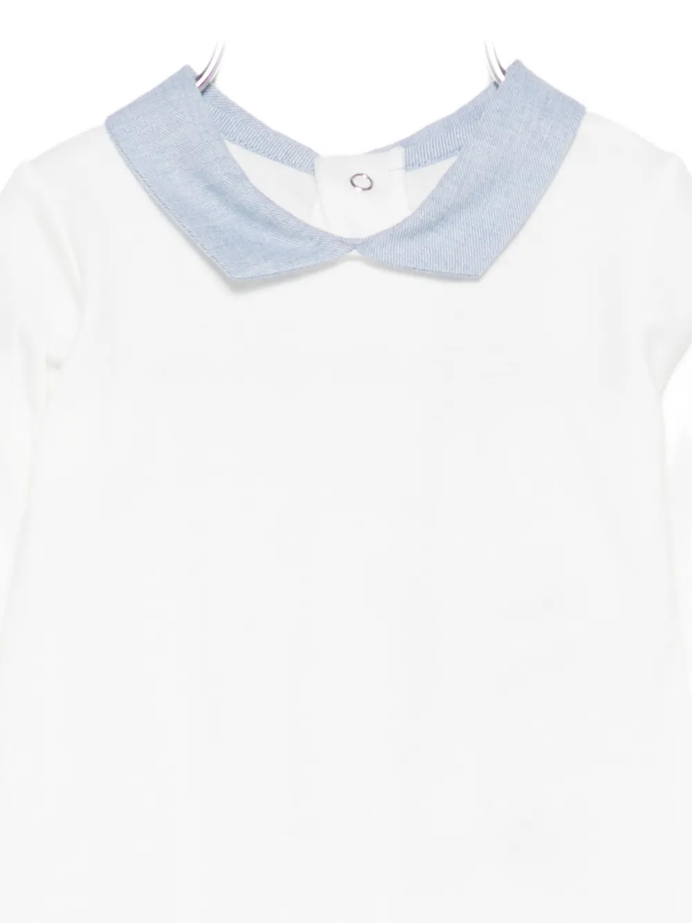 Laranjinha Peter Pan Collar Bodie In White