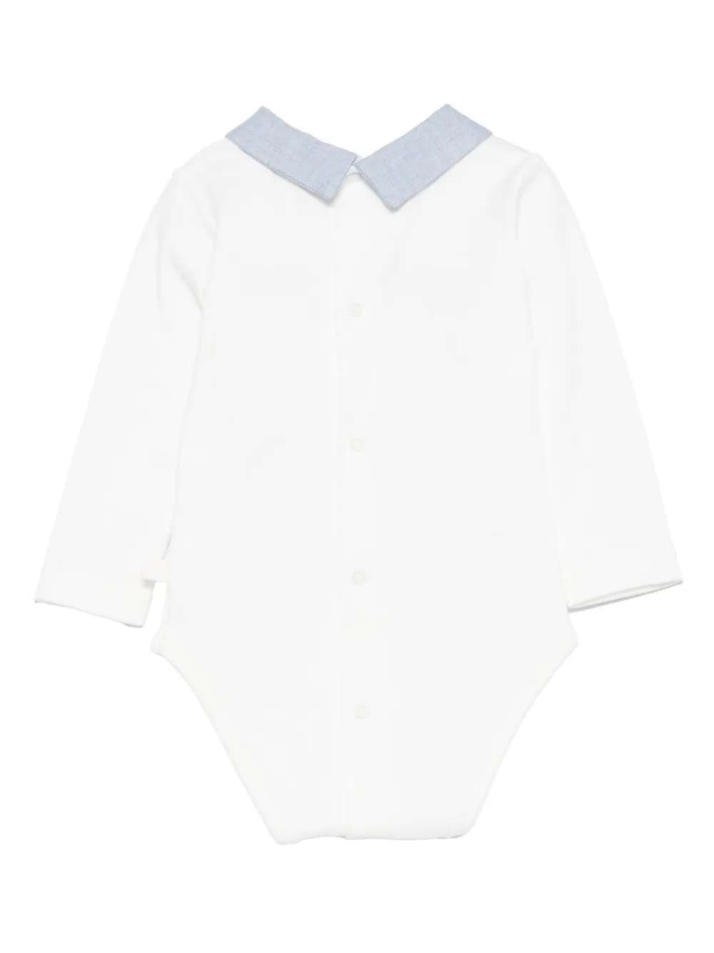 LARANJINHA Peter Pan collar bodie - Wit