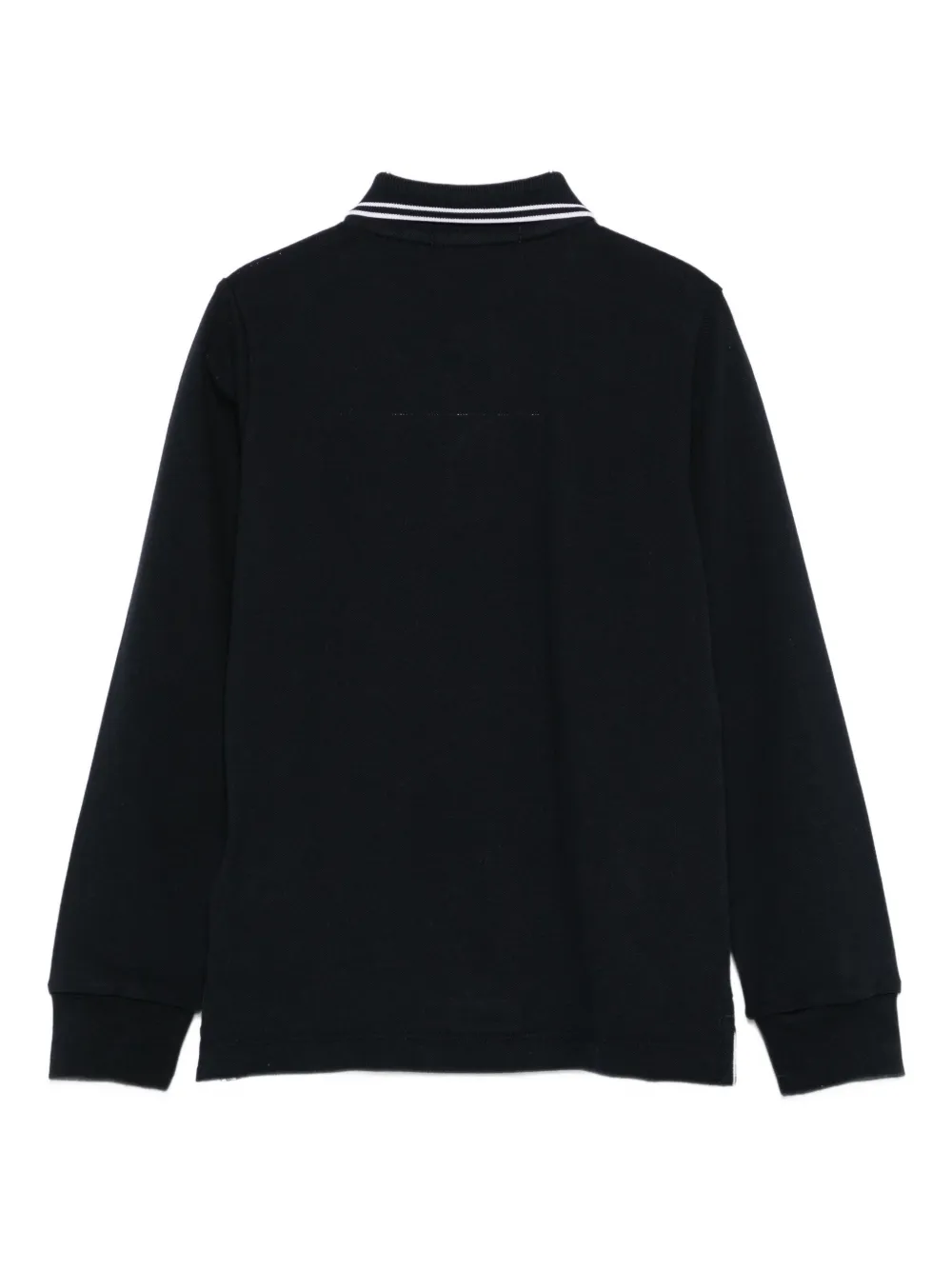 Stone Island Junior tipped-collar logo-patch polo shirt | Boys Polo Shirts | Image 2