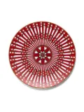 Baccarat Arcadia bread plate (16cm) - Red