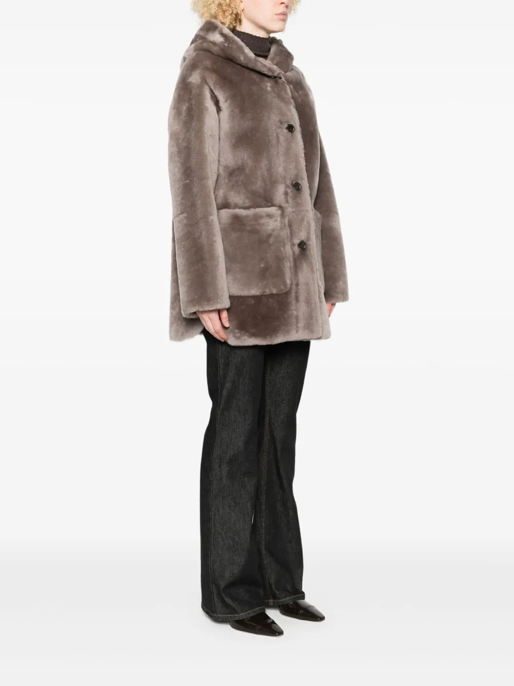 Arma Jack met capuchon Bruin