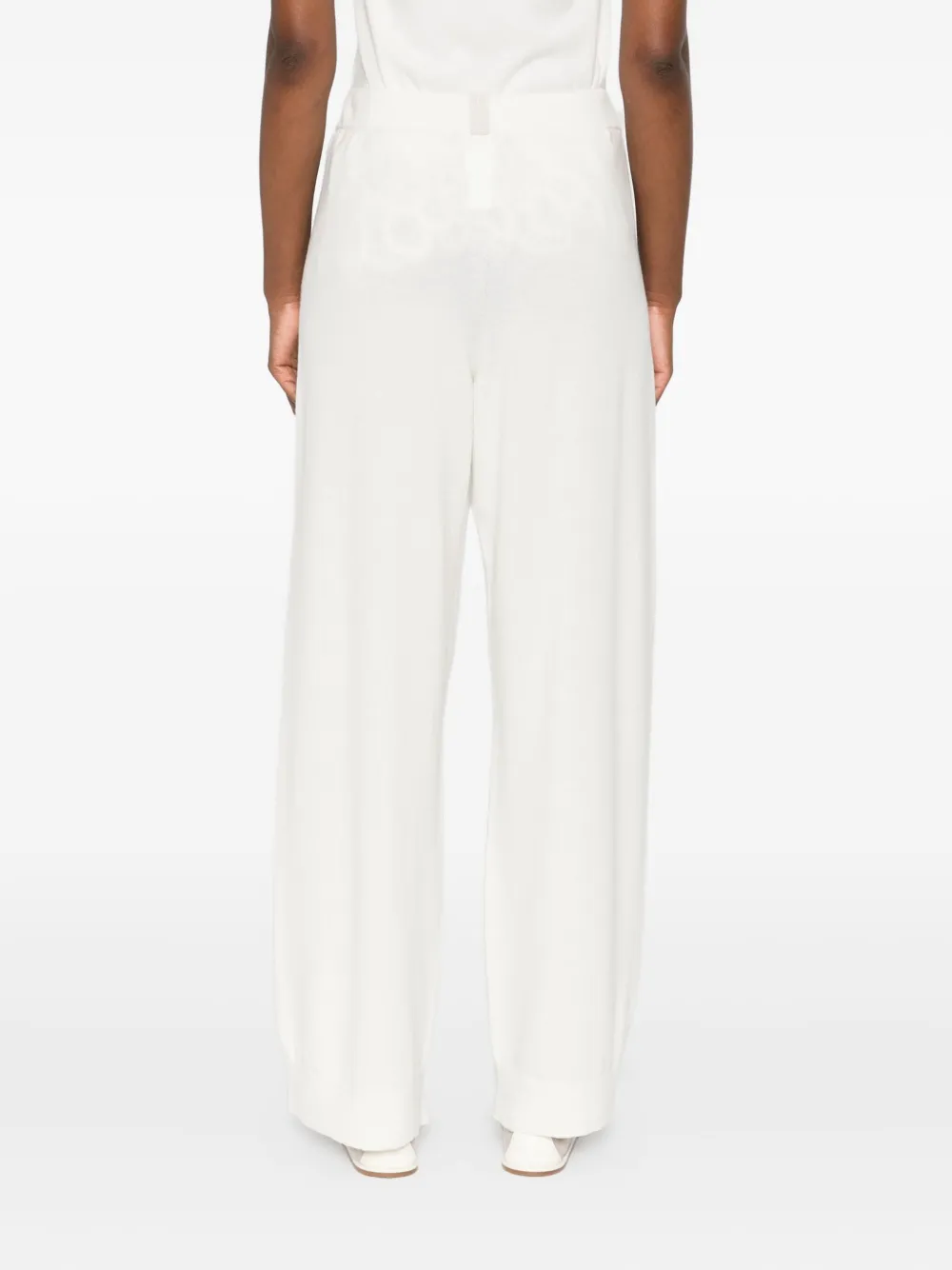 Fabiana Filippi Pleated Casual Pants In Neutral