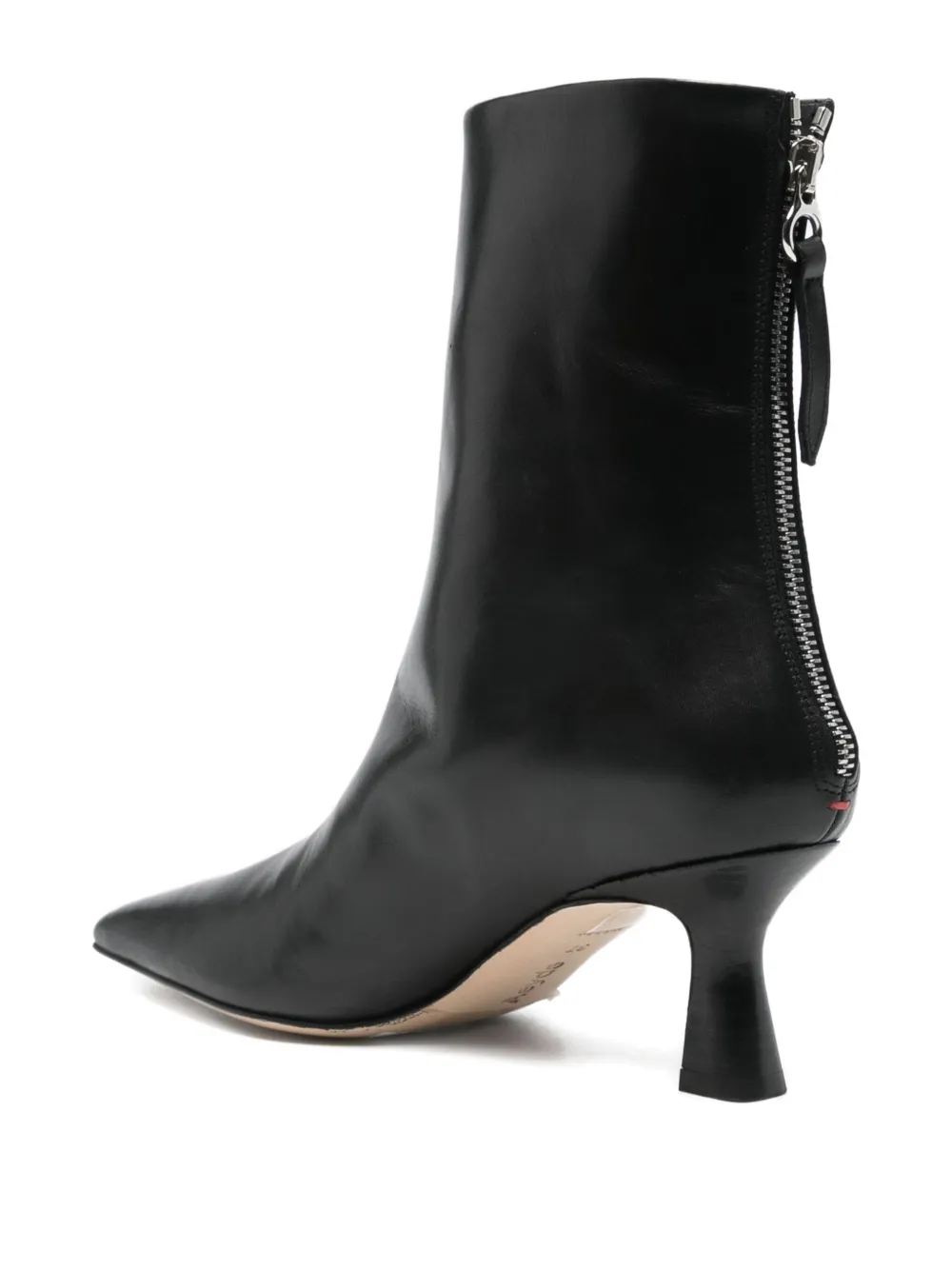 Aeyde pointed-toe ankle boots Black