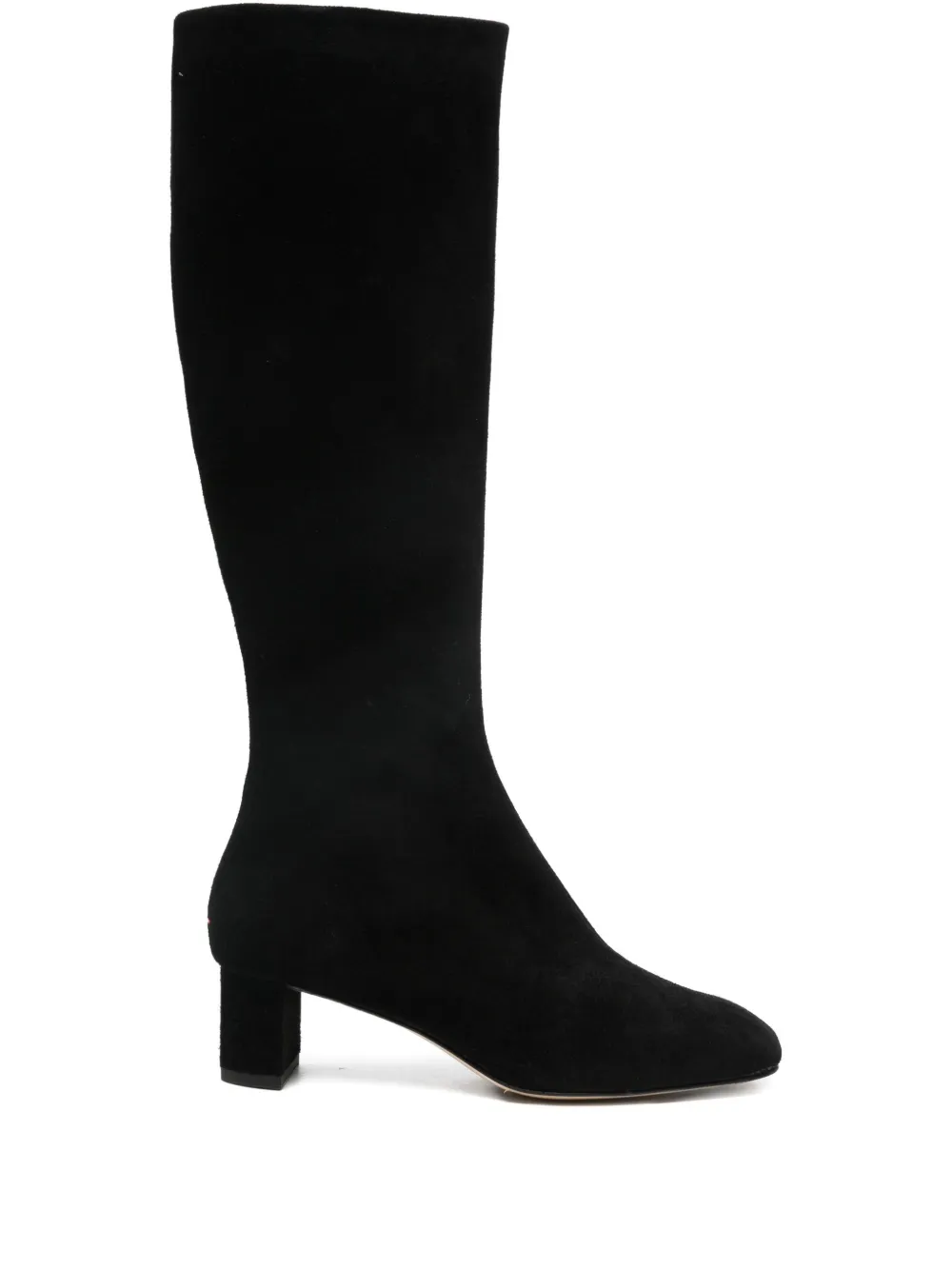 Aeyde 45mm suede boots Black