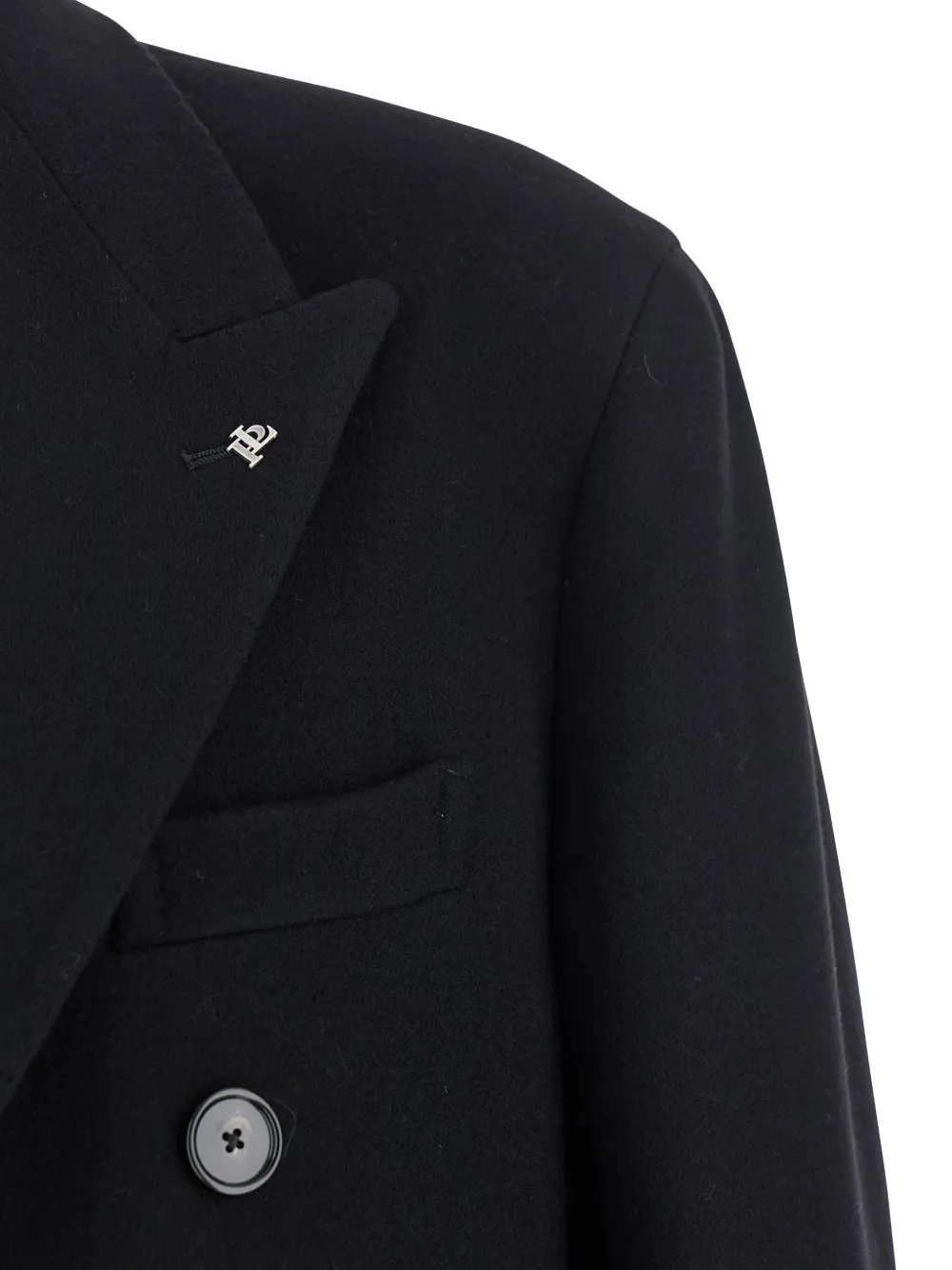 Tagliatore Sherry Wool Coat In Black