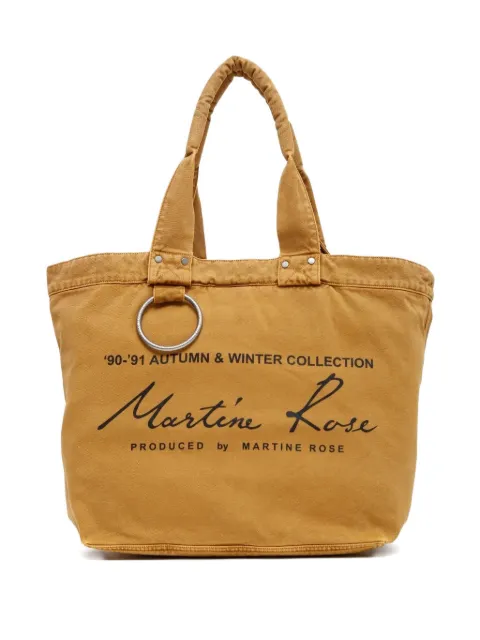 Martine Rose ring-top tote bag