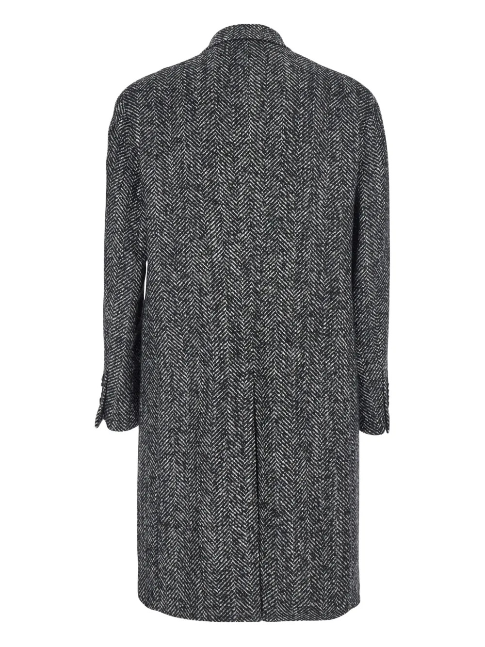 Tagliatore herringbone double-breasted coat | Double Breasted Coats | Image 2