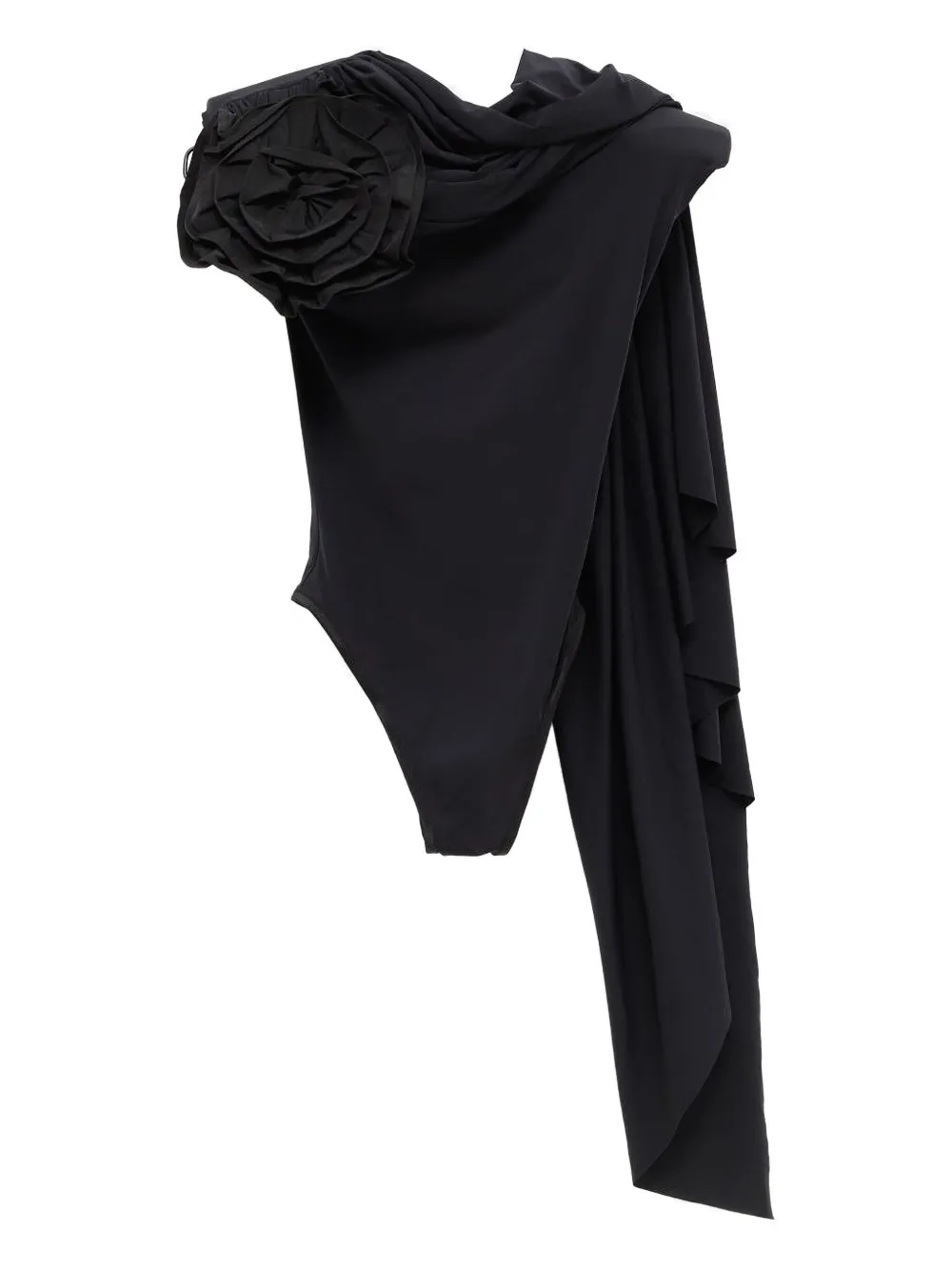 Vaquera rose detail body | Black | Image 1
