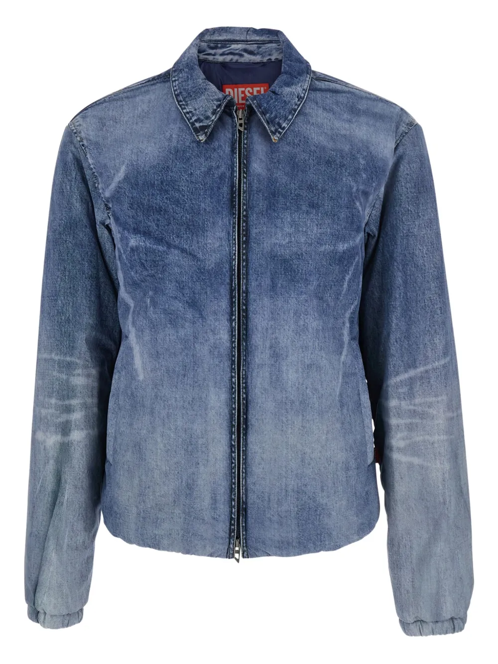 Diesel zip-front denim jacket | Blue | Image 1