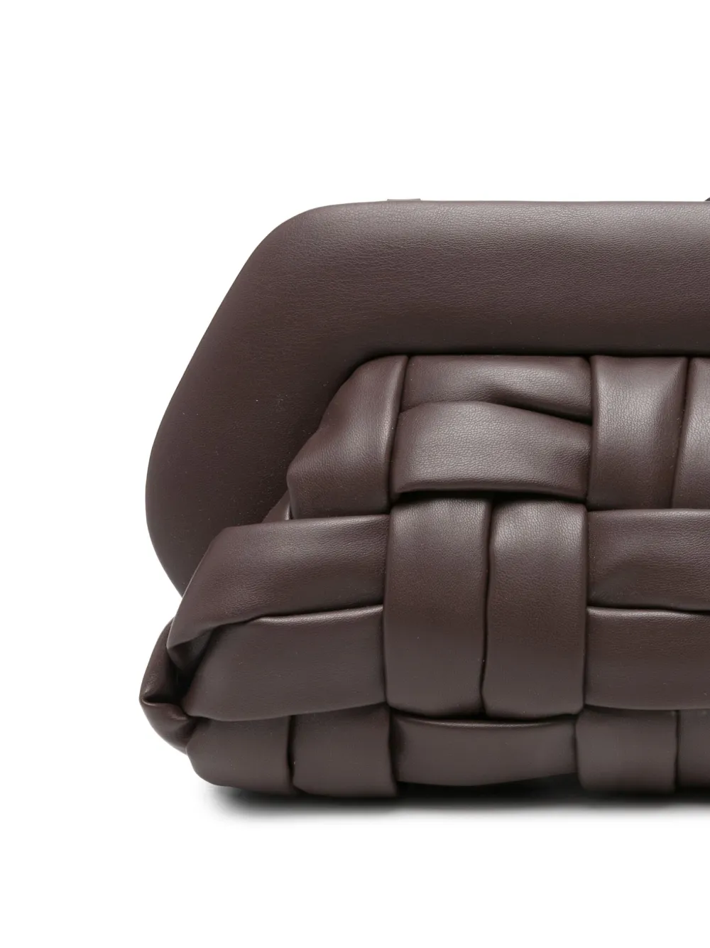 Themoirè Boekentas met omslag Bruin