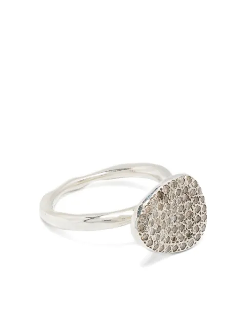 Rosa Maria sterling silver Marcia diamond ring